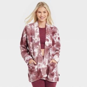 NWT!! JoyLab - Women’s Tie-Dye French Terry Cardigan (M)